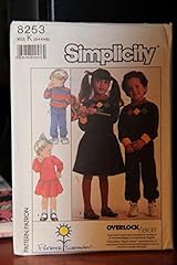 Simplicity pattern 8253 for sale  Delivered anywhere in USA 