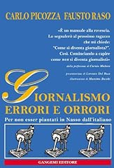 Giornalismo. errori orrori. usato  Spedito ovunque in Italia 
