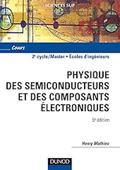 Physique semiconducteurs compo d'occasion  Livré partout en Belgiqu