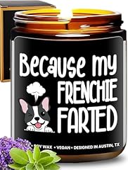 Funny frenchie candle for sale  Delivered anywhere in USA 