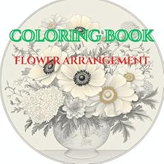 Botanical vases coloring for sale  Delivered anywhere in UK