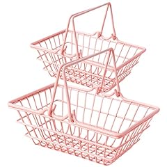 2pcs shopping basket for sale  Delivered anywhere in Ireland