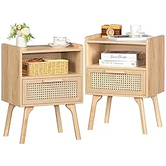 Lerliuo rattan nightstands for sale  Delivered anywhere in USA 