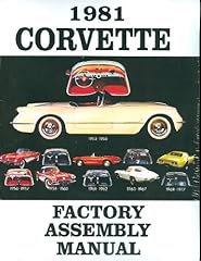 1981 corvette factory for sale  Delivered anywhere in USA 