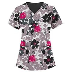 Scrub shirts women for sale  Delivered anywhere in USA 