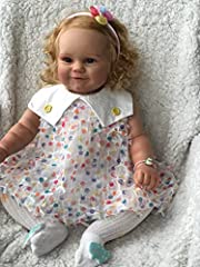 Used, Pinky Reborn Charming Smile 60cm New Reborn Girl Doll for sale  Delivered anywhere in UK
