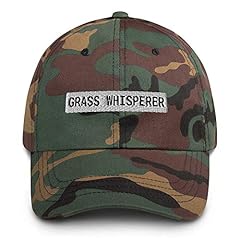 CreativeTees4You Grass Whisperer Embroidered Dad Hat for sale  Delivered anywhere in Canada