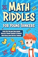 Math riddles young for sale  Delivered anywhere in USA 