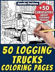 Logging trucks coloring for sale  Delivered anywhere in USA 