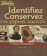 Identifiez conservez papiers d'occasion  Livré partout en France