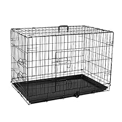 Wowsubli Pet Cage Dog Cat Puppy Training Folding Metal for sale  Delivered anywhere in UK