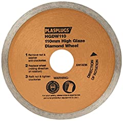 plasplugs tile cutter blade for sale  Delivered anywhere in UK