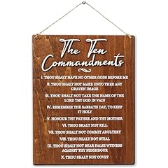 Woodamore ten commandments for sale  Delivered anywhere in USA 