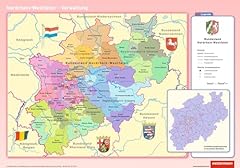 Posterkarten geographie nordrh gebraucht kaufen  Wird an jeden Ort in Deutschland