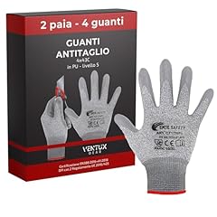 Guanti antitaglio 4x43c usato  Spedito ovunque in Italia 