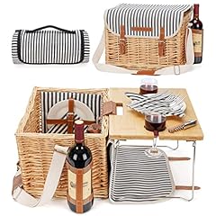 Wicker picnic basket for sale  Delivered anywhere in USA 