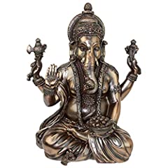 Used, Design Toscano Lord Ganesha Hindu Elephant God Statue, for sale  Delivered anywhere in Canada