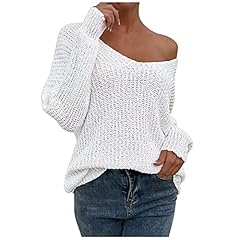 Sexy neck sweaters for sale  Delivered anywhere in UK
