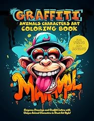 Graffiti animals characters for sale  Delivered anywhere in UK