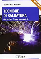 Tecniche saldatura. normative usato  Spedito ovunque in Italia 