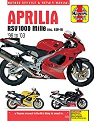 Aprilia rsv1000 mille for sale  Delivered anywhere in UK