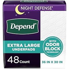 Depend underpads disposable for sale  Delivered anywhere in USA 