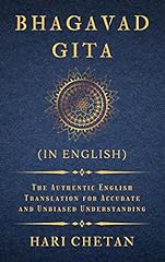 Bhagavad gita authentic for sale  Delivered anywhere in UK