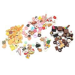 Diyiming 120Pcs Resin 1:12 Dollhouse Miniature Dessert for sale  Delivered anywhere in UK