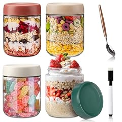 Overnight oats jar for sale  Delivered anywhere in UK