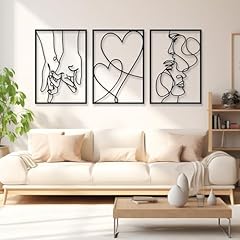 Abstrakte wandkunst 3pcs gebraucht kaufen  Wird an jeden Ort in Deutschland