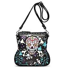Sugar Skull Day of the Dead Cross Bone Concealed Carry for sale  Delivered anywhere in Canada