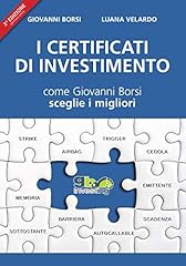 Certificati investimento. come usato  Spedito ovunque in Italia 