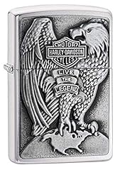 Zippo accendino harley usato  Spedito ovunque in Italia 