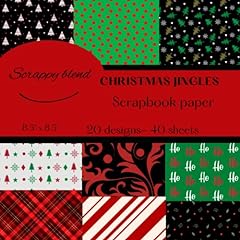 Festive christmas scrapbook for sale  Delivered anywhere in UK