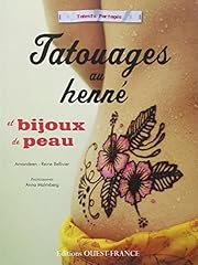 Tatouages henné bijoux d'occasion  Livré partout en France