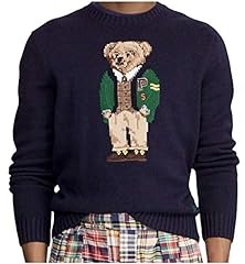Polo Ralph Lauren Men's Big and Tall Letterman Bear, used for sale  Delivered anywhere in USA 