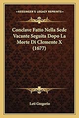 Conclave fatto nella usato  Spedito ovunque in Italia 
