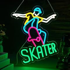 Skater neon sign for sale  Delivered anywhere in USA 