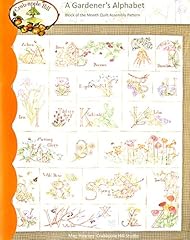 Gardeners alphabet quilt for sale  Delivered anywhere in USA 