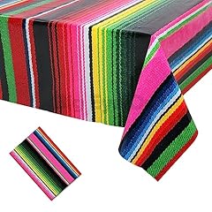 Mexican fiesta tablecloth for sale  Delivered anywhere in USA 