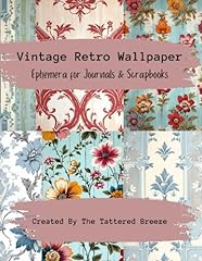 Vintage retro wallpaper for sale  Delivered anywhere in Ireland