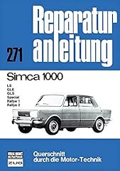 Simca 1000 gle usato  Spedito ovunque in Italia 