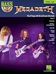 Megadeth bass play for sale  Delivered anywhere in USA 