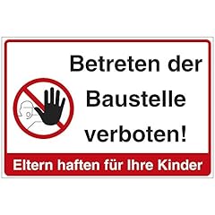 Schild betreten baustelle gebraucht kaufen  Wird an jeden Ort in Deutschland