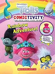 Trolls comictivity rainbow for sale  Delivered anywhere in UK