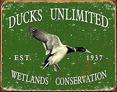 Tin signs ducks for sale  Delivered anywhere in USA 