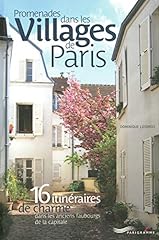 Promenades villages paris d'occasion  Livré partout en France