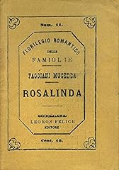 Rosalinda. bozzetto originale. usato  Spedito ovunque in Italia 