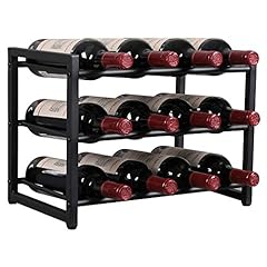 OROPY 12 Bottle Metal Wine Rack, Free Standing Wine for sale  Delivered anywhere in UK