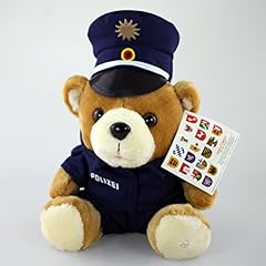 Polizei teddy blauer gebraucht kaufen  Wird an jeden Ort in Deutschland